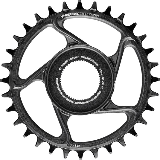 Ethirteen espec Aluminum Chainring Shim EP8/E8000 32t - Black - RACKTRENDZ