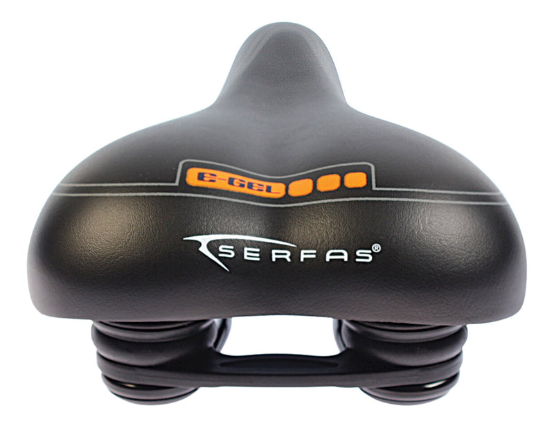 Chargez l&#39;image dans la visionneuse de la galerie, Serfas E-Gel Hybrid Bicycle Saddle - RACKTRENDZ
