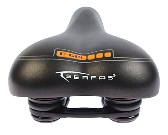 Serfas E-Gel Hybrid Bicycle Saddle - RACKTRENDZ