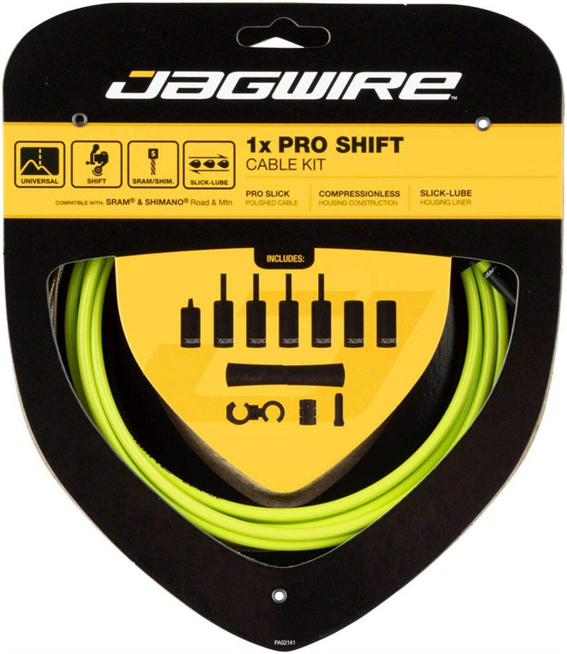 Load image into Gallery viewer, Jagwire Pro Unisex Adult Cables and Sheaths, Green, One Size - RACKTRENDZ
