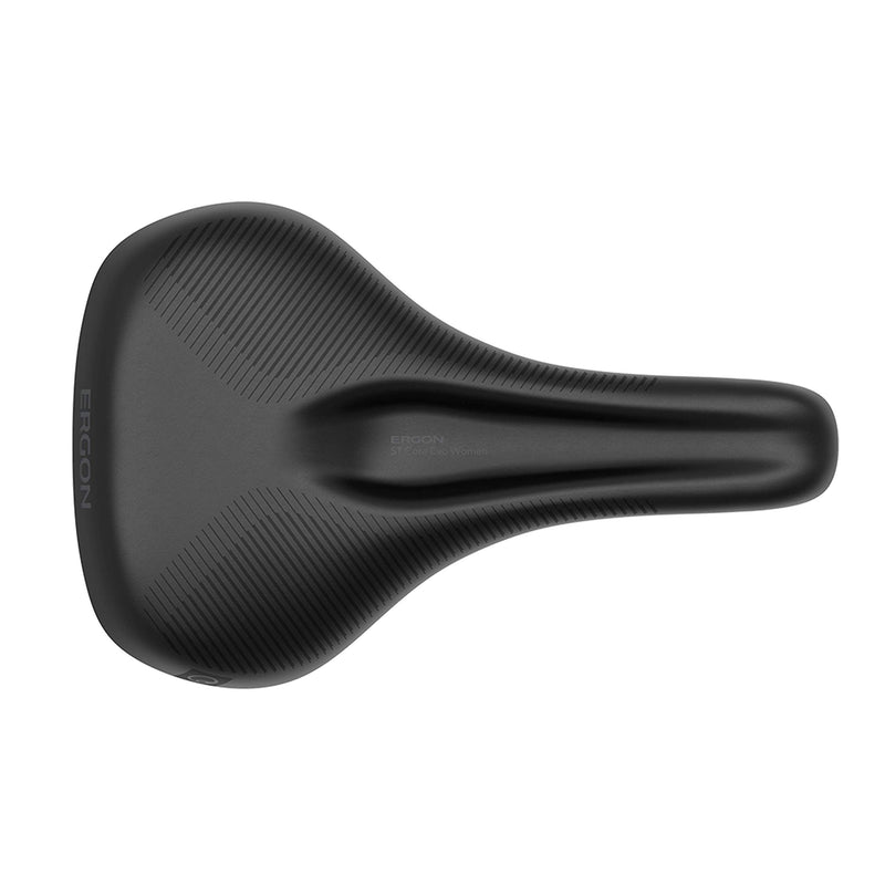 Load image into Gallery viewer, Ergon ST Core Evo Saddle, S/M, Womens, Black/Grey - RACKTRENDZ
