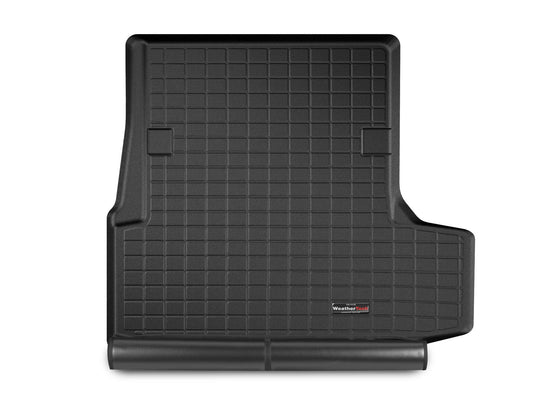 Weathertech Cargo Trunk Liner with Bumper Protector for BMW 530e - Trunk with Bumper Protector (401048SK), Black