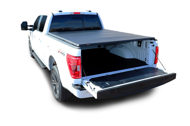 Load image into Gallery viewer, Enthuze Soft Tri-Fold Tonneau Cover for 2020-25 Silverado/Sierra 2500
