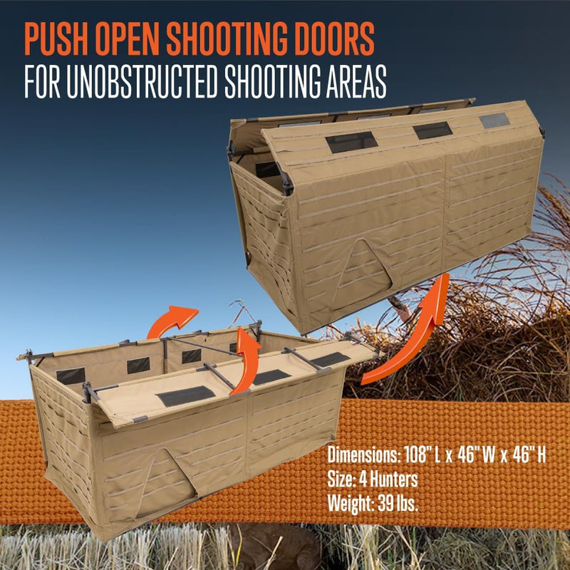 Load image into Gallery viewer, ALPS OutdoorZ Alpha Waterfowl Blind - Tan
