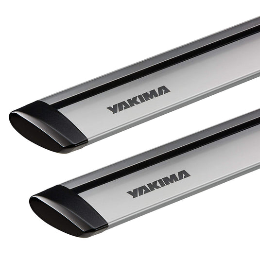 YAKIMA, Jetstream Bar Aerodynamic Crossbars for Roof Rack Systems, Set of 2, Silver, Small (50