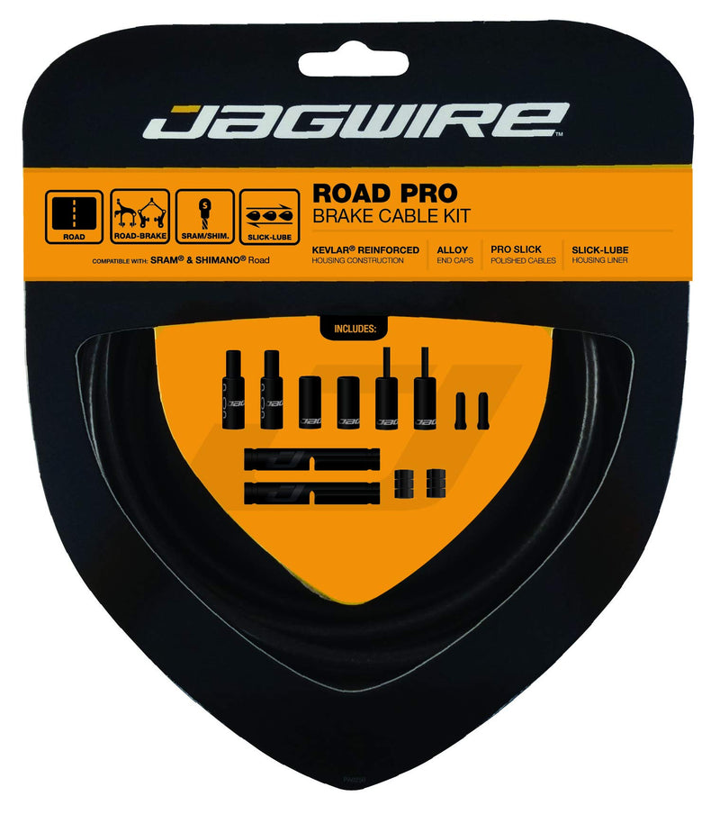 Load image into Gallery viewer, Jagwire Road Pro Complete Brake Cable Kit - Stealth Black - RACKTRENDZ
