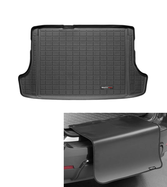 WeatherTech Cargo Trunk Liner for Suzuki Grand Vitara - Trunk with Bumper Protector (40370SK) Black