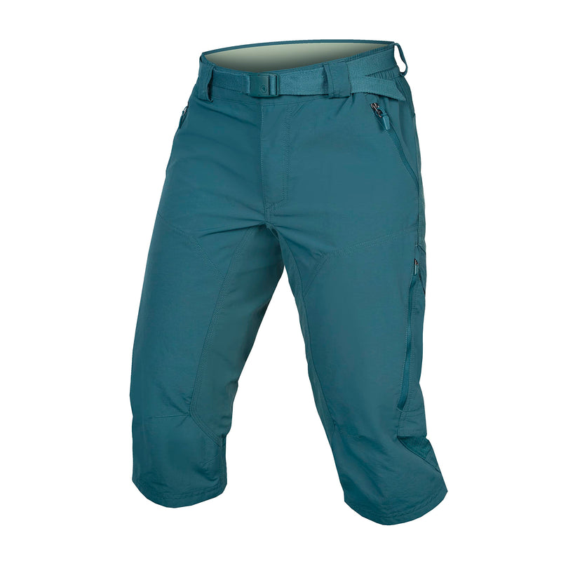 Chargez l&#39;image dans la visionneuse de la galerie, Endura Women&#39;s Hummvee 3/4 Baggy Mountain Cycling Short Deep Teal, Large - RACKTRENDZ
