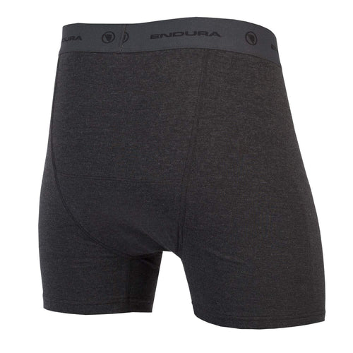 Endura Men's Bike Boxer Twin Pack Anthracite, Large - RACKTRENDZ