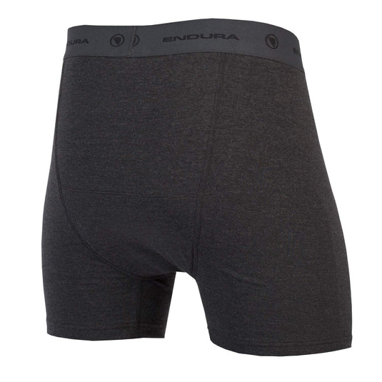 Endura Men's Bike Boxer Twin Pack Anthracite, Small - RACKTRENDZ