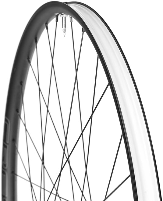 Stans No Tubes, Crest MK4, Wheel, Front, 29'' / 622, Holes: 32, 15mm TA, 110mm Boost, Disc is 6-Bolt - RACKTRENDZ