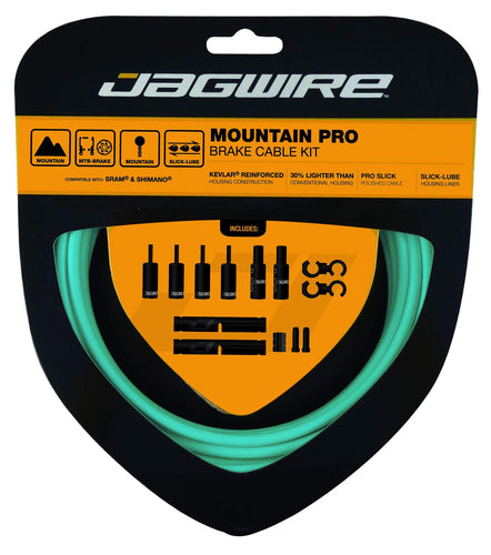 Jagwire Pro Brake Cable Kit Mountain SRAM/Shimano, Bianchi Celeste - RACKTRENDZ