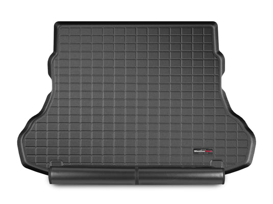 WeatherTech Cargo Trunk Liner for Hyundai Accent - Trunk with Bumper Protector (401122SK) Black