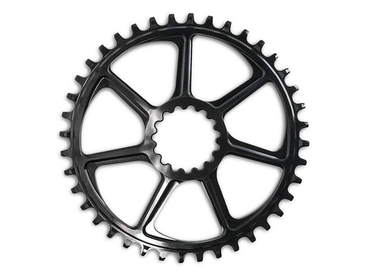 ethirteen UL Ultralight Direct Mount Guidering for Boost Chainlines - 38t, 10/11/12-Speed, XCX Compatible, Black - RACKTRENDZ