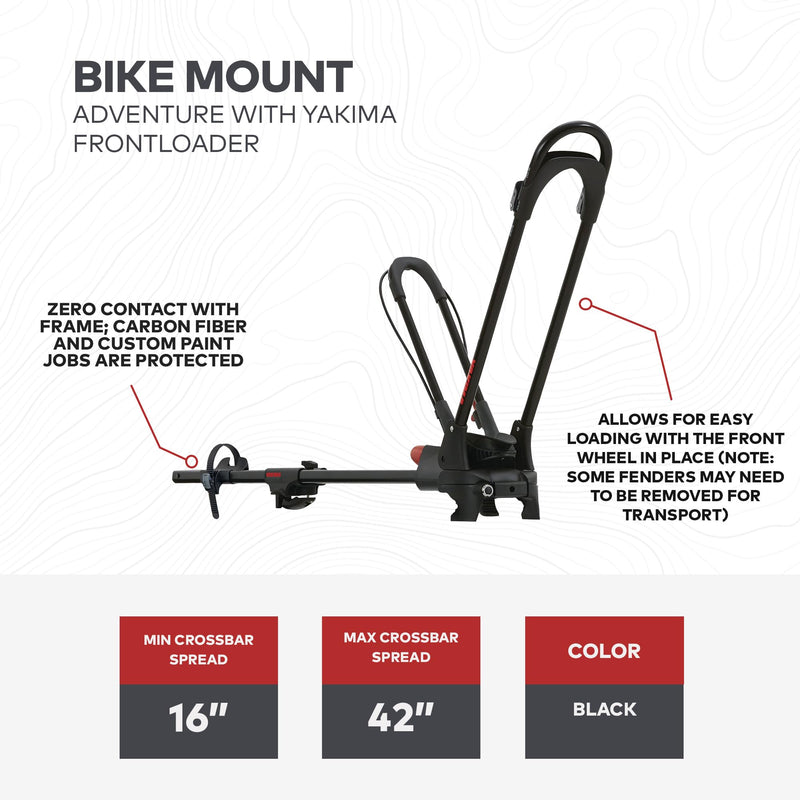 Chargez l&#39;image dans la visionneuse de la galerie, Yakima FrontLoader Rooftop Bike Rack
