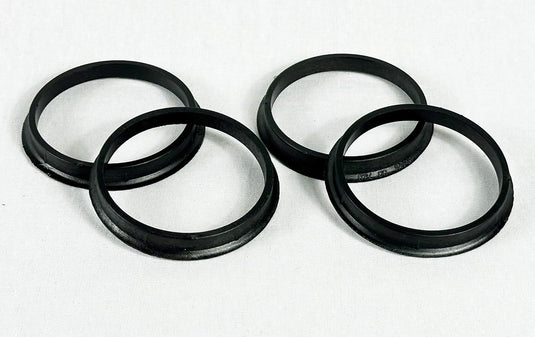 Enthuze Hub Ring 73.1mm OD x 66.1mm ID, Set of 4 ABS Plastic