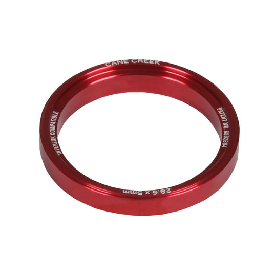 Cane Creek Interlok 5mm Spacer Red - RACKTRENDZ