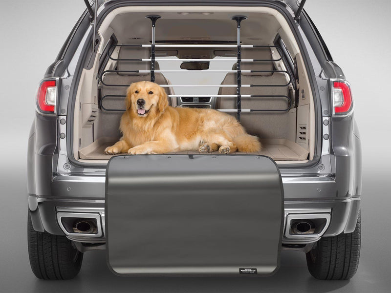 Load image into Gallery viewer, Weathertech (USA) WTC40454SK Cargo Area Liner Raised Edges Black Custom Blended TPO (Thermopolyolefin) Non-Skid With Removable Bumper Protector
