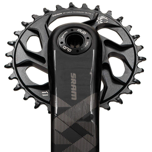 SRAM Unisex – Adult's XX1 Eagle Fat Bike Crankset, Black, 170mm, 30T, Fatbike 4