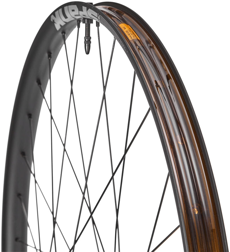 Chargez l&#39;image dans la visionneuse de la galerie, Spank 350 Front Wheel - 29&quot;, 15 x 110mm Boost, 6-Bolt, Black - RACKTRENDZ
