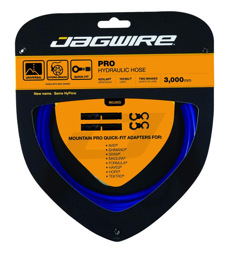 Jagwire Mountain Pro Disc Brake Hydraulic Hose, 3000mm SID Blue - RACKTRENDZ