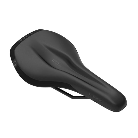 Ergon SMC Core Mens MTB Bicycle Saddle, Sml/Med, Black - RACKTRENDZ