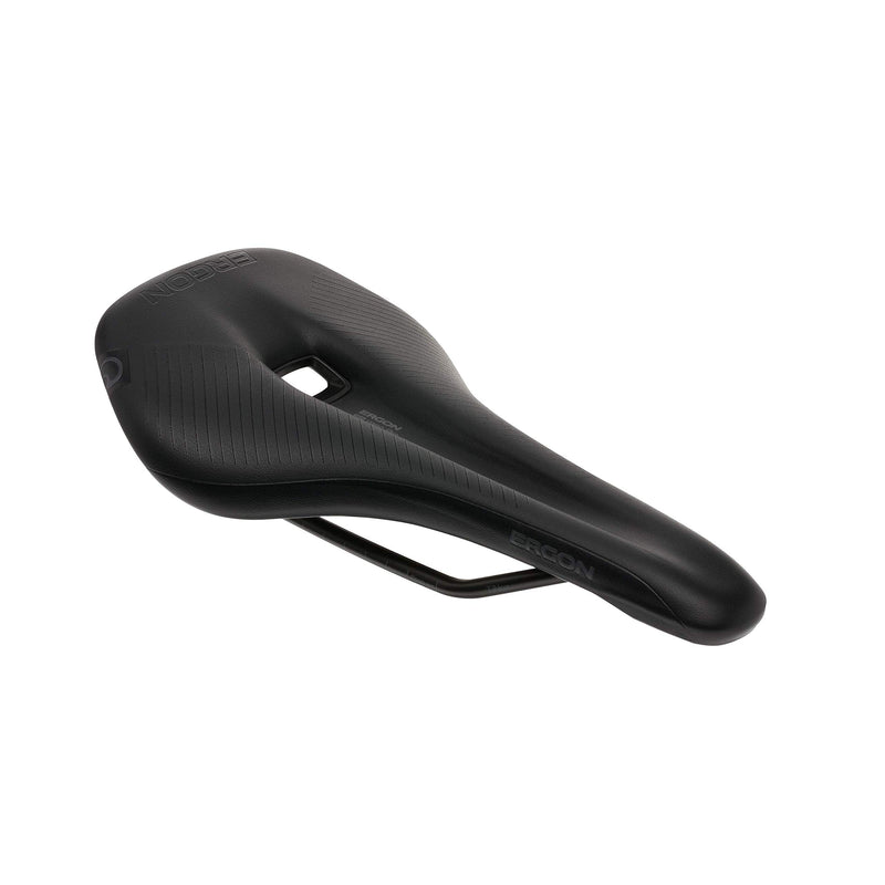 Load image into Gallery viewer, Ergon - SR Pro Ergonomic Comfort Bicycle Saddle | for Road, Race and Gravel Bikes | Mens | Small/Medium | Stealth Black - RACKTRENDZ
