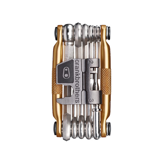 Crankbrothers 10755 Multi Bicycle Tool 17-Function, Gold