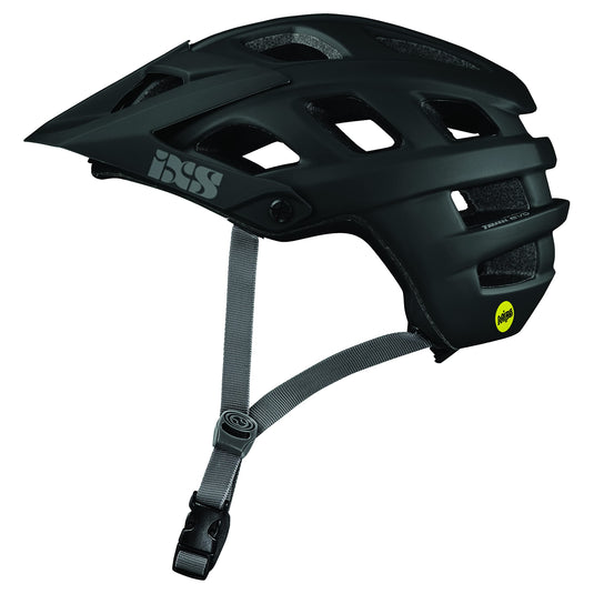 IXS Unisex Trail EVO Helmet (Black,XS)- Adjustable 49-54cm Adult Helmets for Men Women,Protective Gear with Quick Detach System - RACKTRENDZ