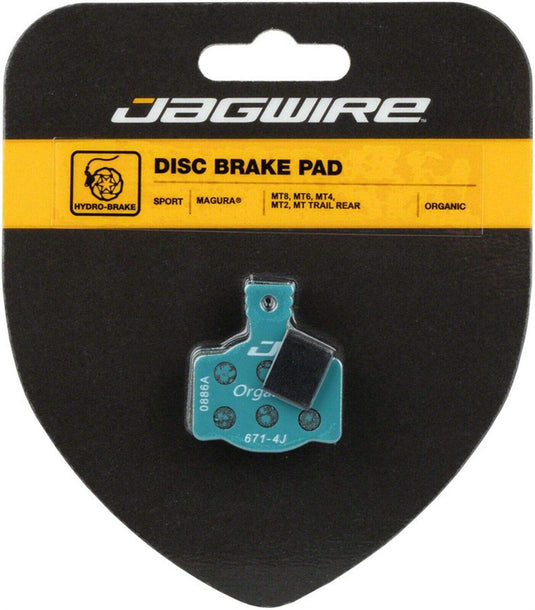 Jagwire Mountain Sport Organic Disc Brake Pads for Magura MT8, MT6, MT4, MT2 - RACKTRENDZ