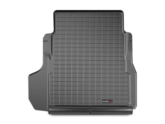 WeatherTech Cargo Liner Boot Liner + Bumper Protector for Jaguar XF 2nd Gen Saloon (Note) 2015-19 Black