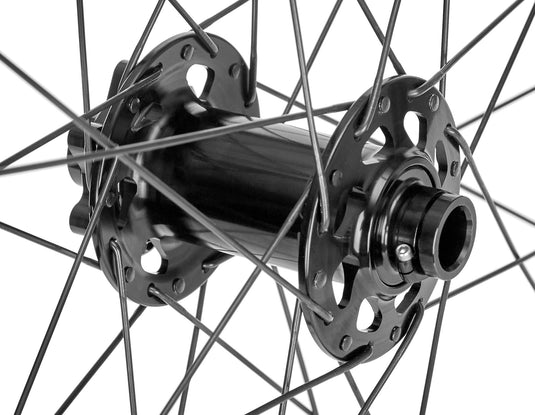 Stans No Tubes, Crest MK4, Wheel, Front, 29'' / 622, Holes: 32, 15mm TA, 110mm Boost, Disc is 6-Bolt - RACKTRENDZ