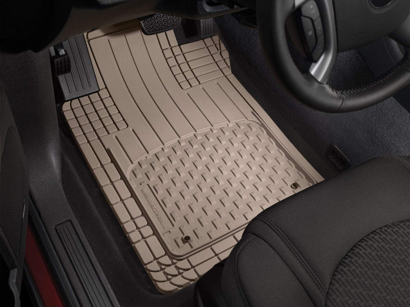 Load image into Gallery viewer, WeatherTech Trim-to-Fit Universal Car Floor Mats – Grey – 4-Piece – Heavy-Duty TPE All-Weather Protection – Cut Lines for Custom Fit – Non-Slip; Easy to Clean – Fits Cars; Trucks &amp; SUVs

