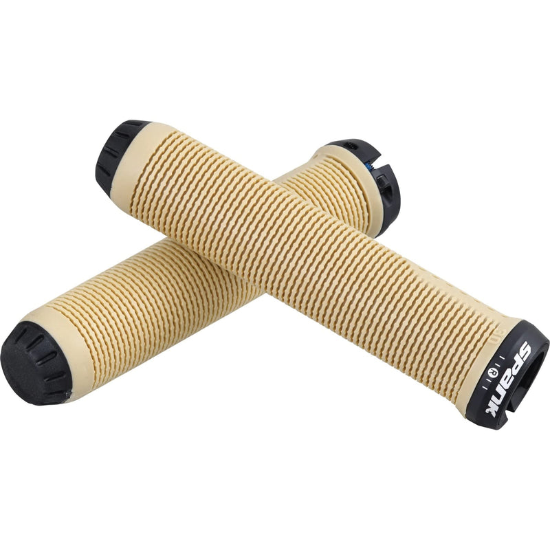 Chargez l&#39;image dans la visionneuse de la galerie, Spank Spike Grip 30 MM Bike Grips (Sand), Bicycle Handle Bar, Comfortable Non-Slip Bike Handle Grips, Bicycle Handlebar Grips, Soft Non-Slip-Rubber Hand Grip Comfortable Ergonomic - RACKTRENDZ
