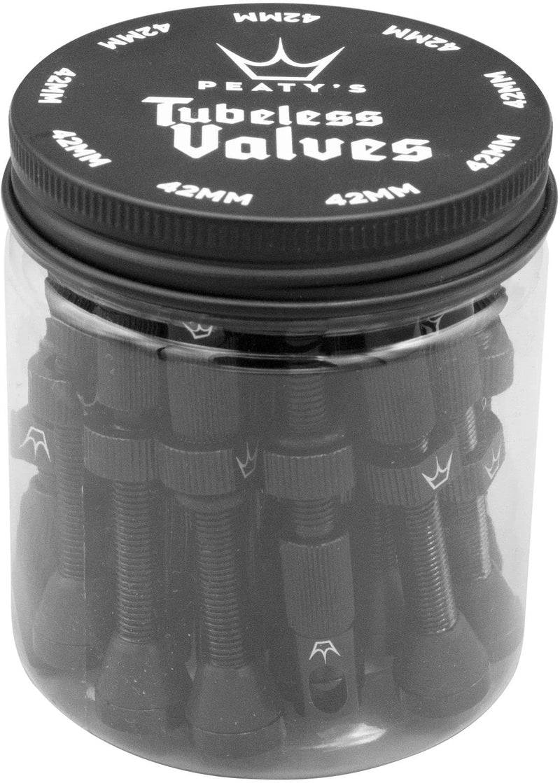 Load image into Gallery viewer, Box of 26 Tubeless Peaty&#39;s MK2 Chris King 42 mm Black - RACKTRENDZ
