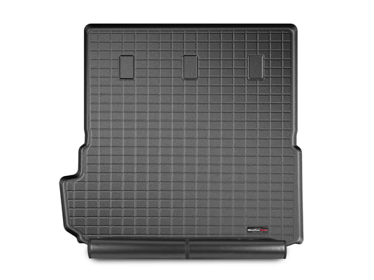 Weathertech Cargo Trunk Liner with Bumper Protector for Chevrolet Traverse, Traverse Limited, Behind 2nd Row w/Bumper Protector (401062SK), Black