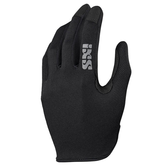 IXS Unisex Carve Digger Gloves - Silicone Grippers and Slip on Design with Touchscreen/Biking/Hiking Compatible (Black S) - RACKTRENDZ