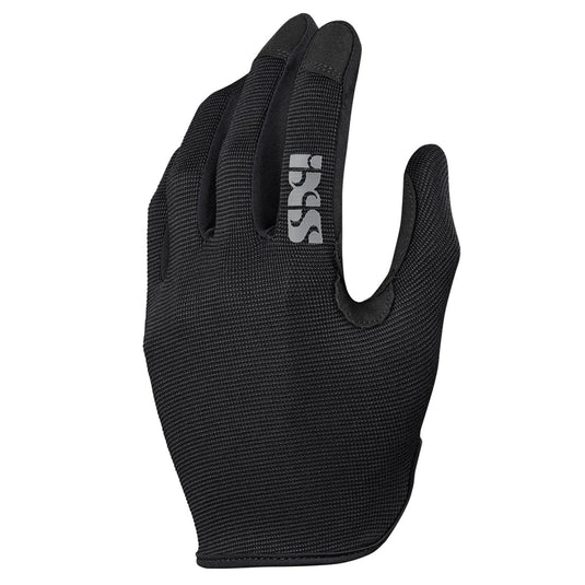 IXS Unisex Carve Digger Gloves - Silicone Grippers and Slip on Design with Touchscreen/Biking/Hiking Compatible (Black L) - RACKTRENDZ