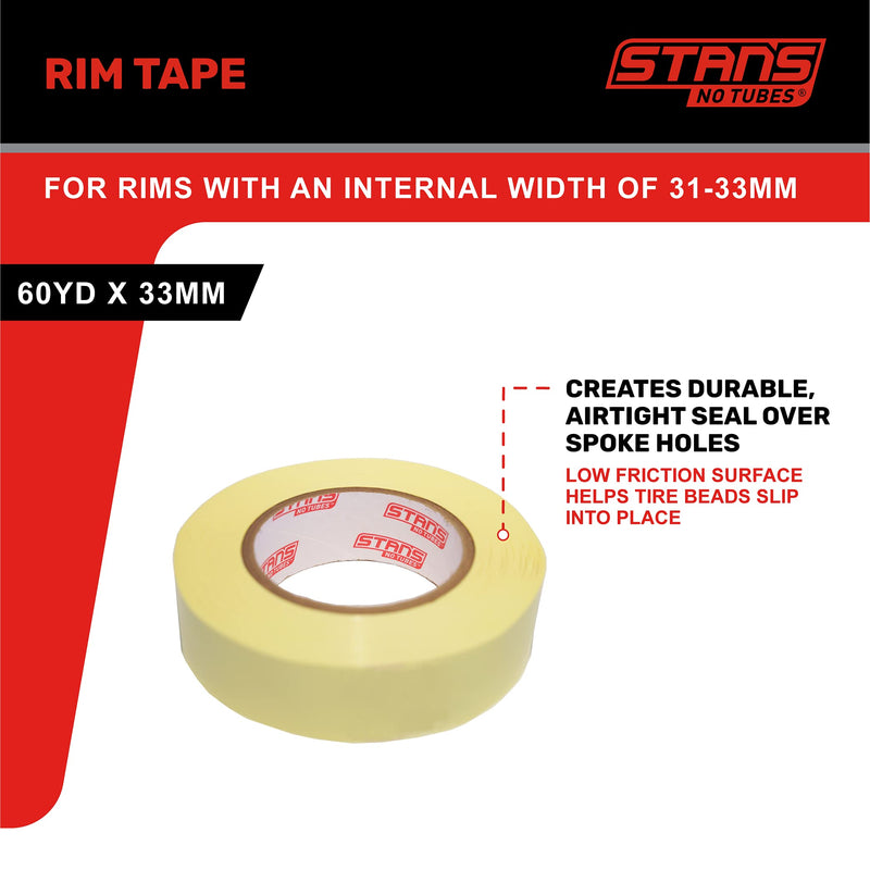 Load image into Gallery viewer, Stan's No Tubes, Rim Tape, 60 Yards, 33mm - RACKTRENDZ
