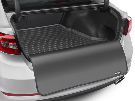 WeatherTech Cargo Trunk Liner for Tesla Model S - Trunk with Bumper Protector (401432SK) Black