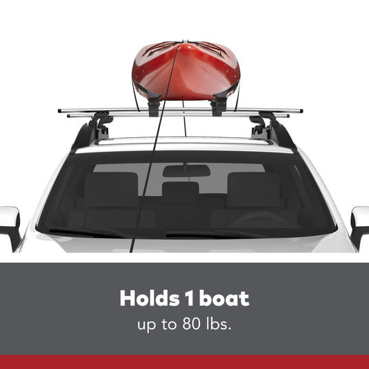 YAKIMA, Deckhand Roof Mounted Boat Rack for Vehicles, One Size Set of Mounts