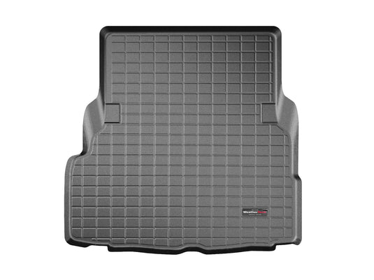 WeatherTech Cargo Liner Custom-Fit Trunk Mat - Compatible with 2014-2024 Maserati Ghibli Raised Edge, Non-Slip, Easy to Clean - Full Trunk Protection, Black