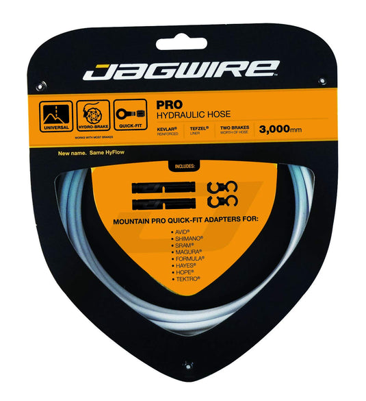 Jagwire Pro Unisex Adult Cables and Sheaths, White, One Size - RACKTRENDZ