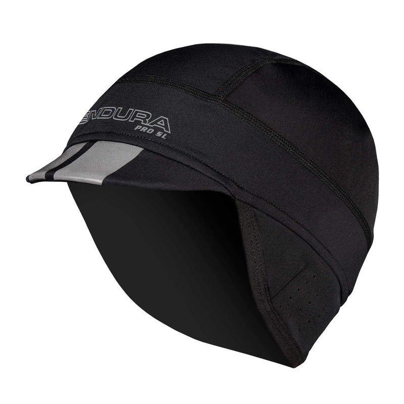 Chargez l&#39;image dans la visionneuse de la galerie, Endura Pro SL Cycling Winter Cap Black, L/XL - RACKTRENDZ
