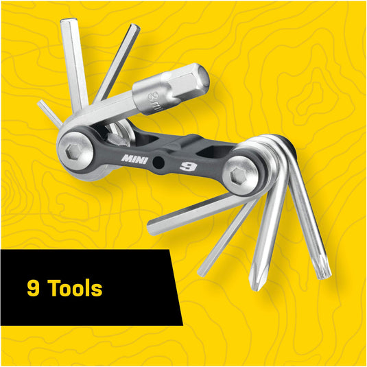 Topeak The Mini 9-Function Bicycle Tool - RACKTRENDZ