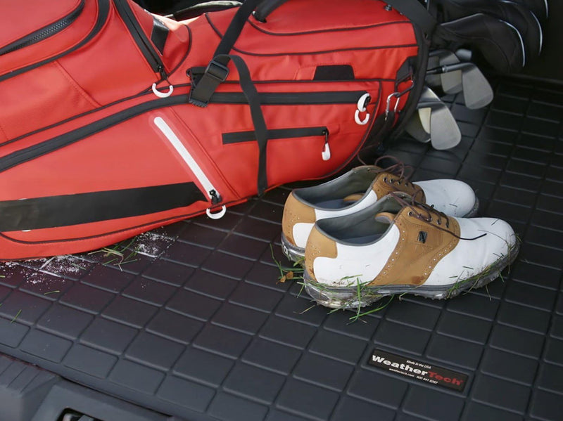 Load image into Gallery viewer, WeatherTech Custom Fit Cargo Liners for Volvo V50 Wagon, Black
