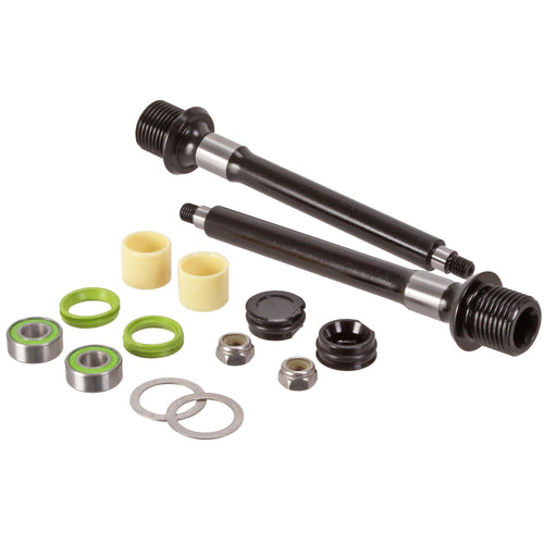 Spank Spoon 90 Pedal Axle Rebuild Kit Cycling Equipment, Silver & Black - RACKTRENDZ