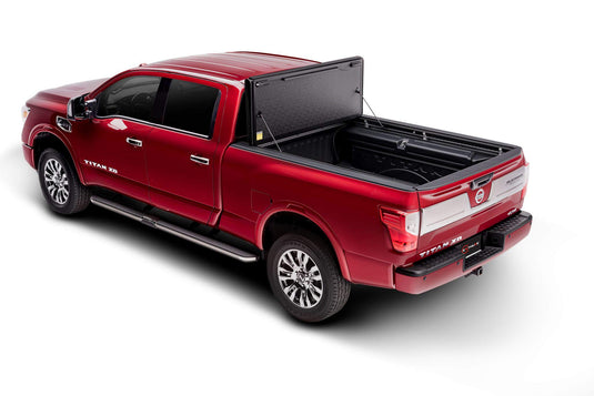 Enthuze R-Series Tri-Fold Tonneau Cover for 2017-2025 Nissan Titan 5'7 Bed