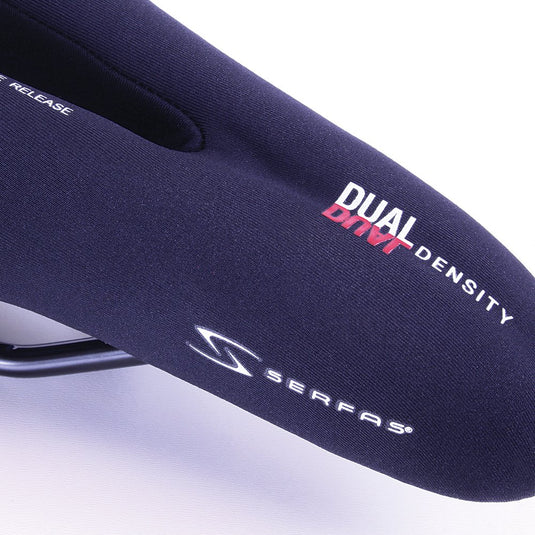 Serfas Dual Density Men's Bicycle Saddle with Cutout - RACKTRENDZ