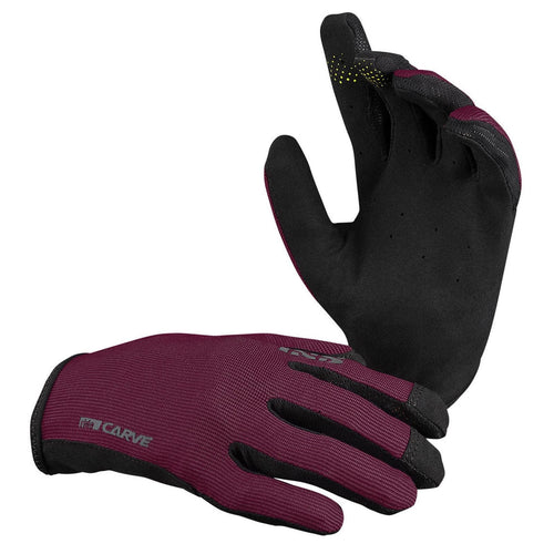 IXS Carve Gloves Raisin S - RACKTRENDZ